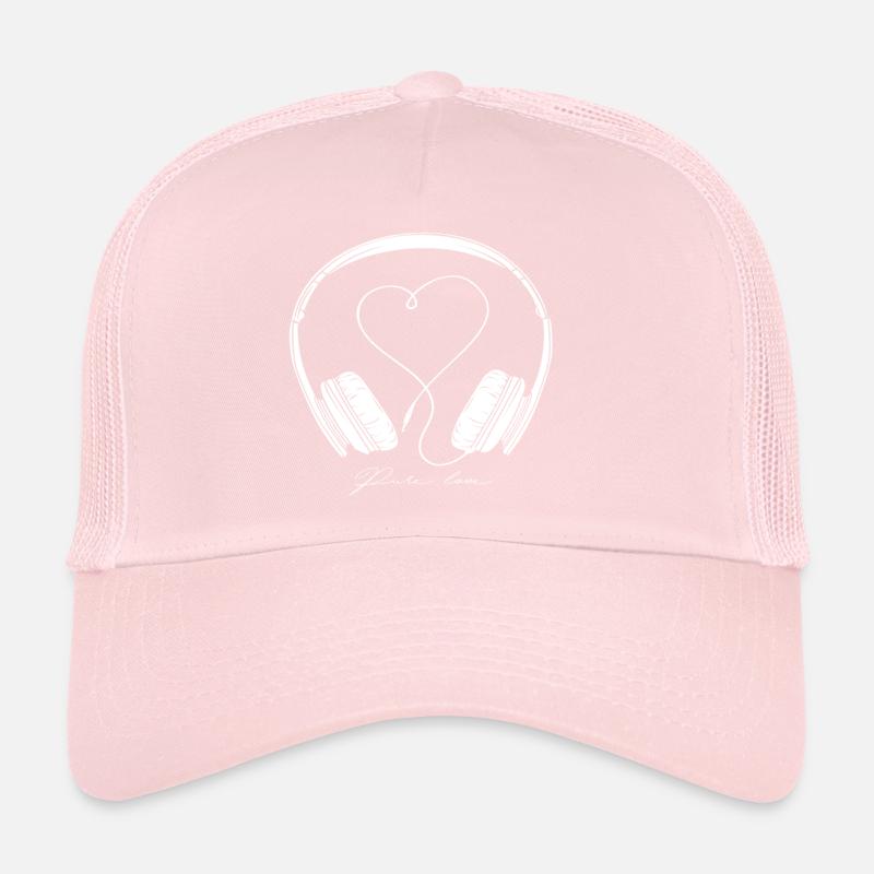 Aimer la musique Casquette trucker 