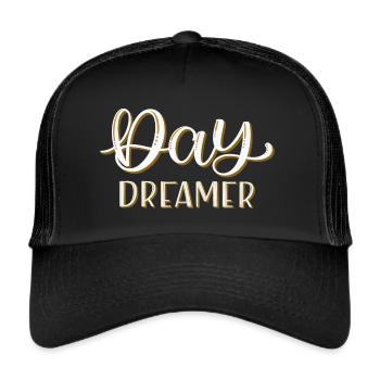 Day dreamer - Trucker Cap - black/black - Front