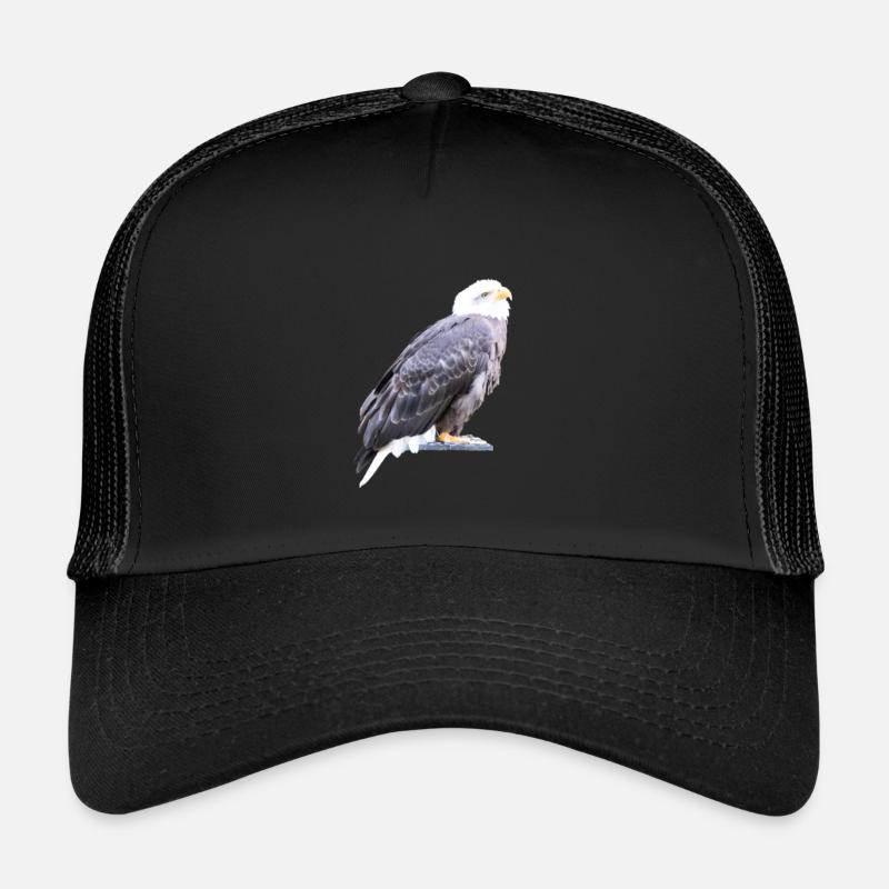 Adler - Trucker Cap - Schwarz/Schwarz