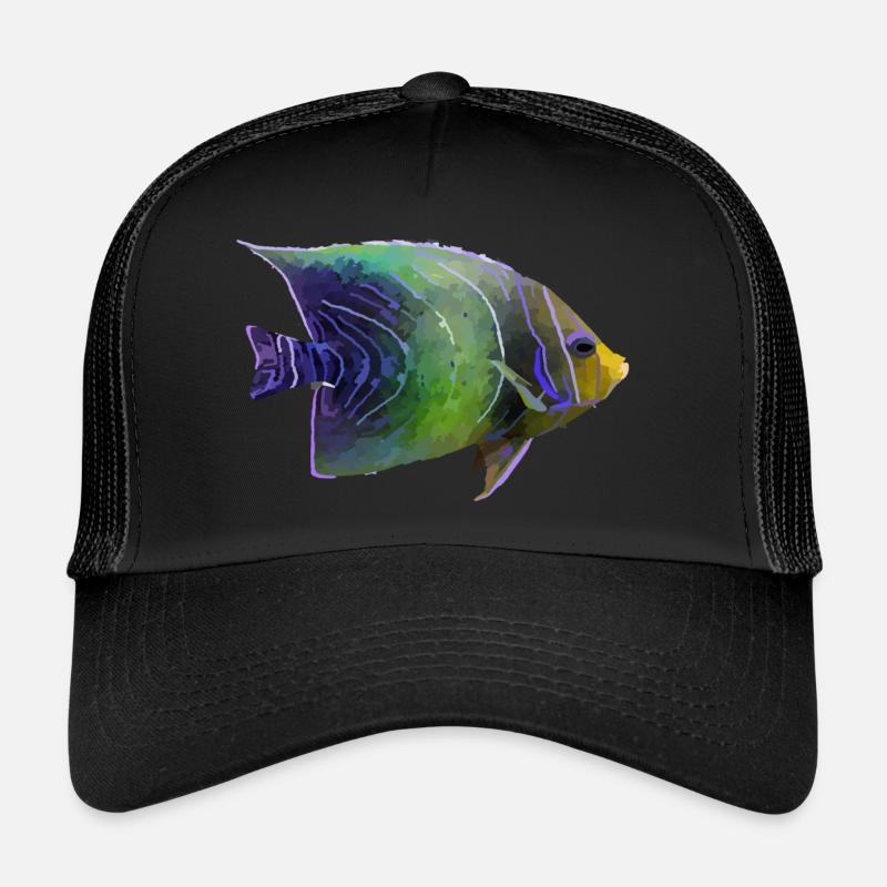 Coral fish Trucker Cap