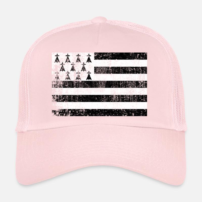 Drapeau Bretons Bretons Vintage Casquette trucker 