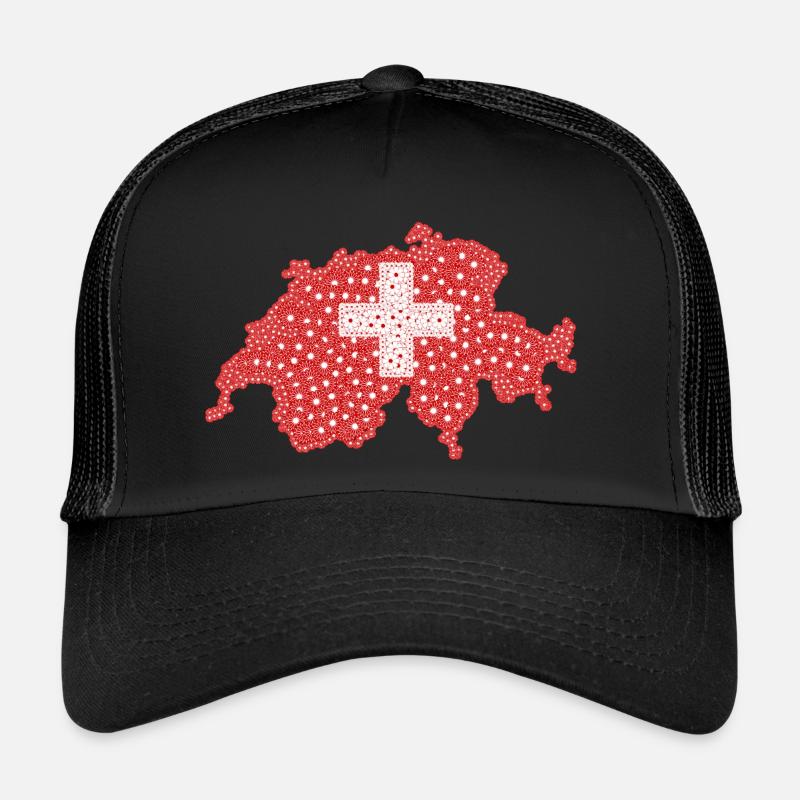 drapeau suisse |suvé drapeau |suvé | drapeau Casquette trucker 