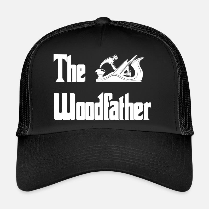Le travail du bois amoureux de la menuiserie Casquette trucker 