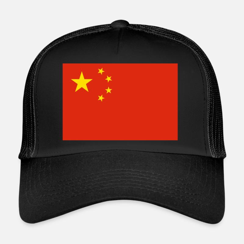 China flag Casquette trucker 