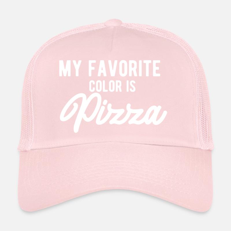 Ma couleur préférée est la pizza Casquette trucker 