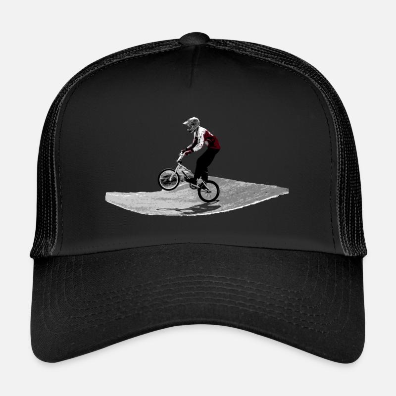 bmx - Trucker Cap - Schwarz/Schwarz