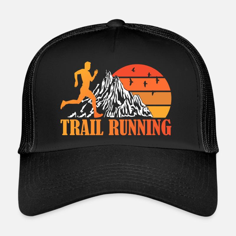 Trail Running Hit The Trail Gift x Trail Runner Trucker Cap