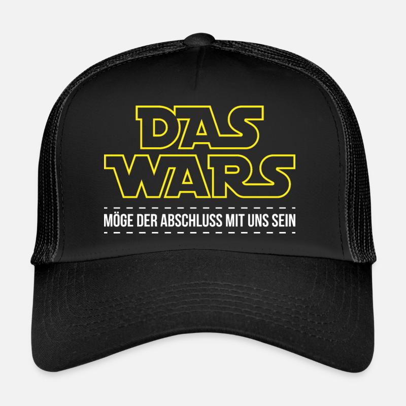 Das Wars Schule Schulabschluss Trucker Cap