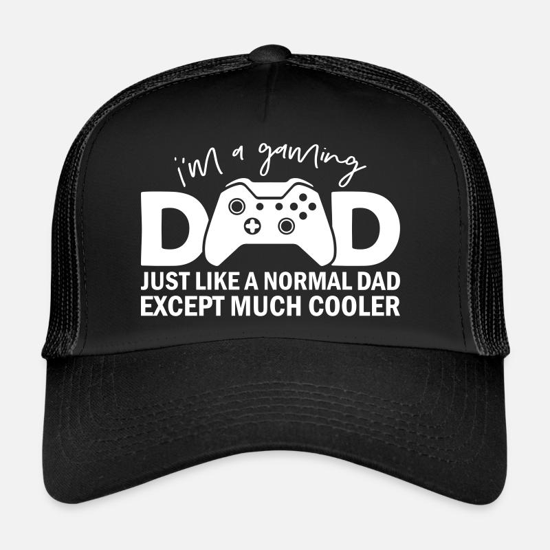 I'm A Gaming Dad Trucker Cap