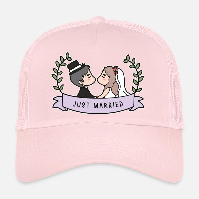Just Married Mariage Casquette trucker 