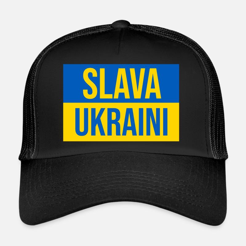 Slava Ukraini Casquette trucker 