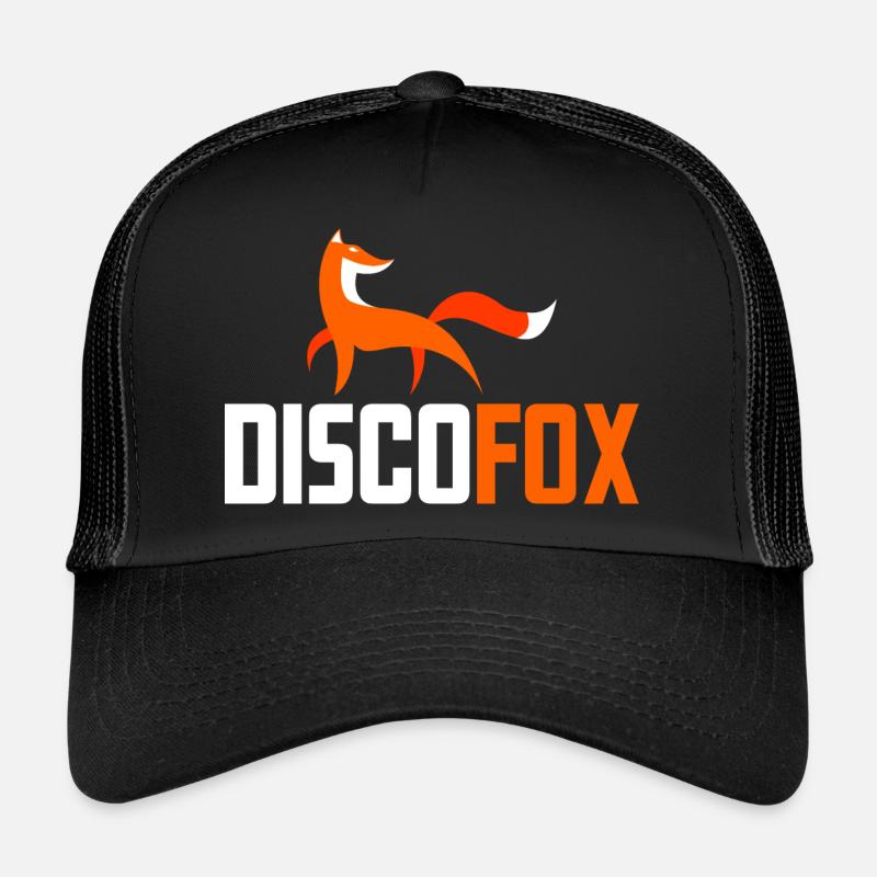 Discofox ist mein Leben - Trucker Cap - Schwarz/Schwarz