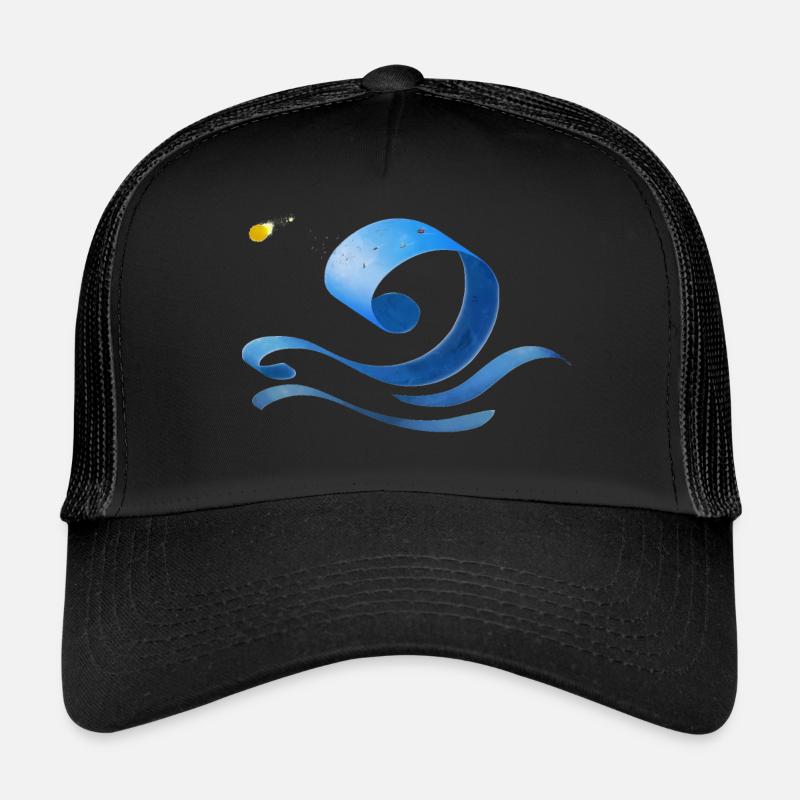 Ocean Wave Trucker Cap