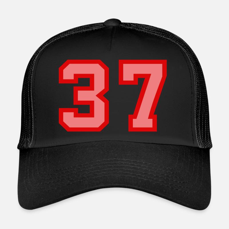 Cool Retro Retrostyle Numéro de maillot numéro de dos Casquette trucker 