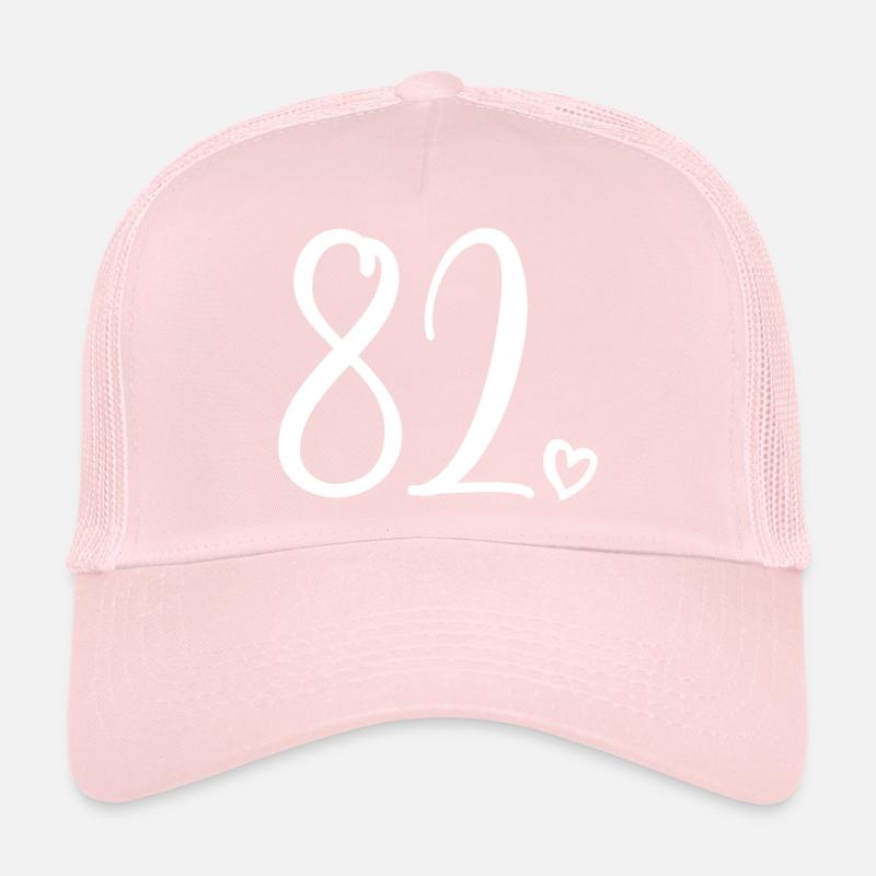 Mignon numéro 82, 82 ans, cadeau de 82e anniversaire Casquette trucker 