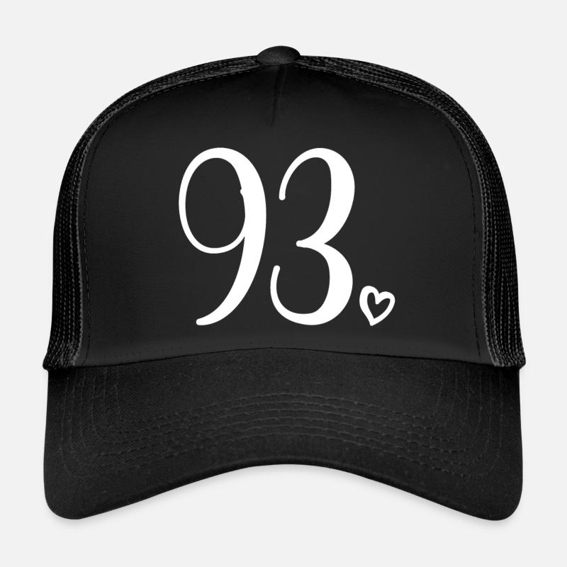 Mignon numéro 93, 93 ans, cadeau de 93e anniversaire Casquette trucker 