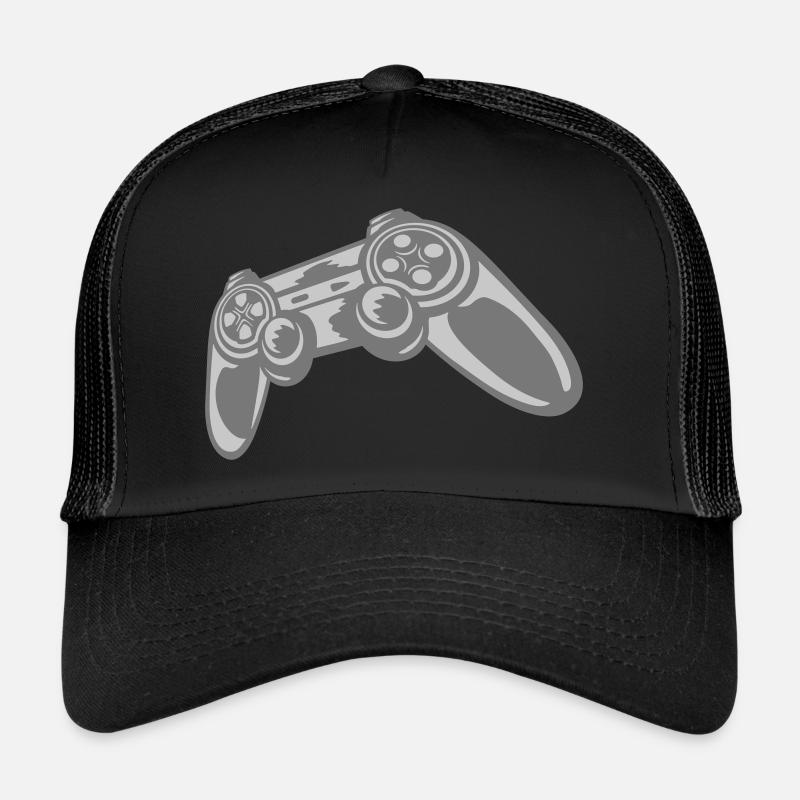 Gamer Console Retro Controller Trucker Cap