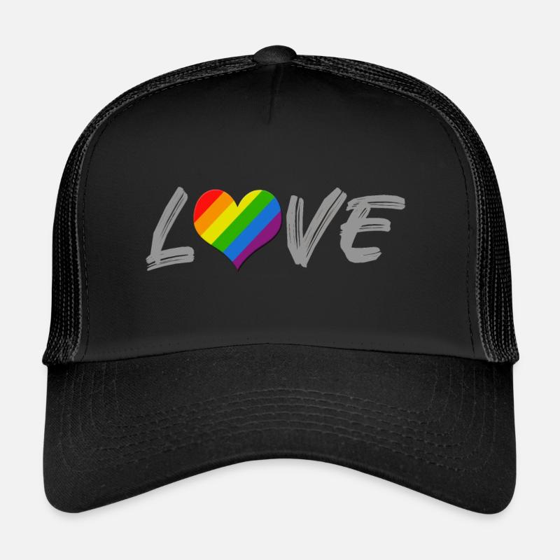 Amour LGBT Casquette trucker 