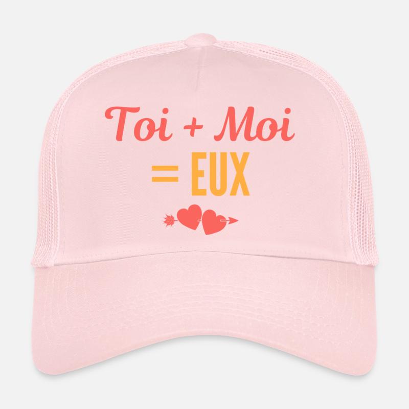 Toi + Moi = Eux Casquette trucker 