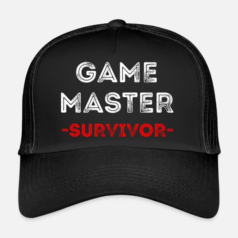 Game Master Survivor RPG (Message) Casquette trucker 