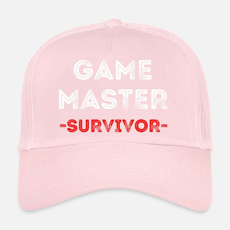 Game Master Survivor RPG (Message) Casquette trucker 