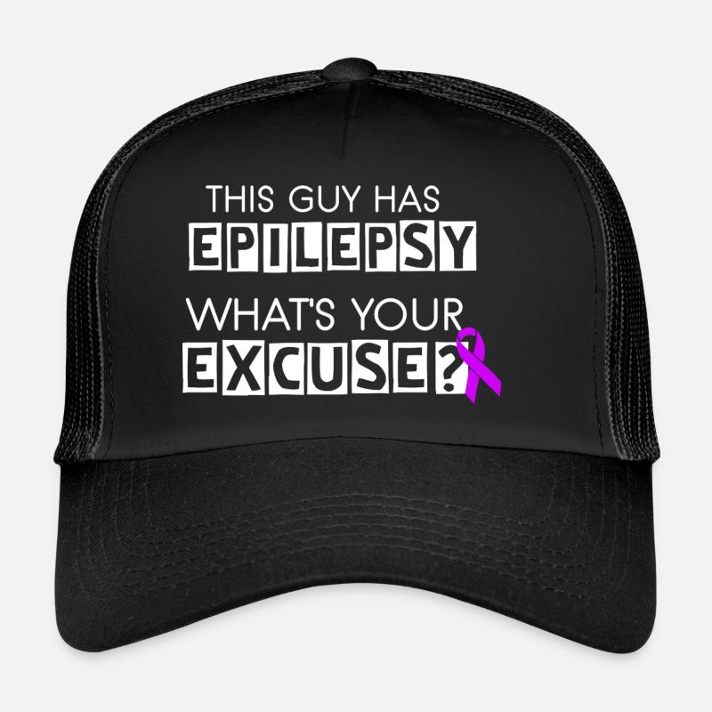 This Guy Has Epilepsy Trucker Cap