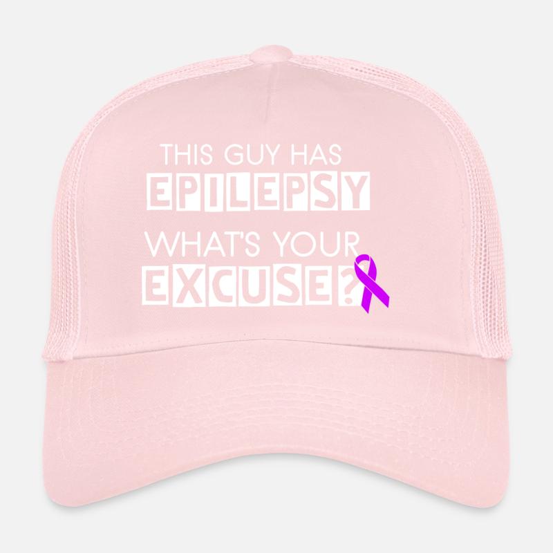 This Guy Has Epilepsy Trucker Cap
