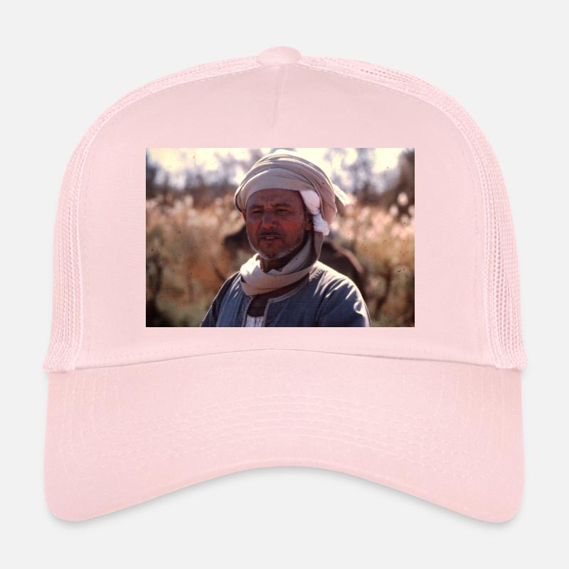 Retro Egypt Man Trucker Cap