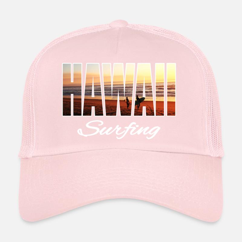 surf à Hawaï Casquette trucker 