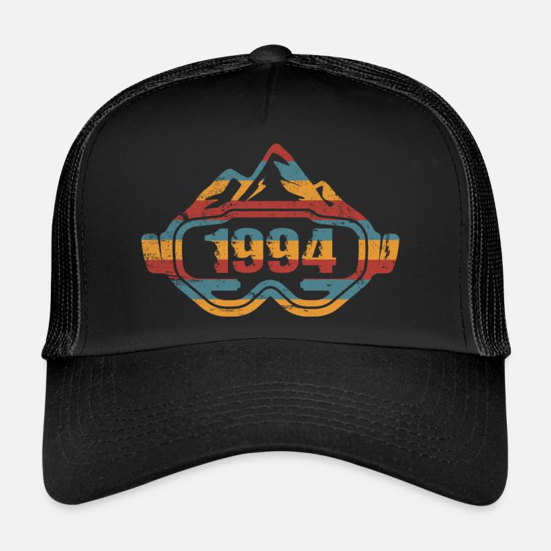Skibrille Ski Skifahrer Geburtstag 1994 Trucker Cap