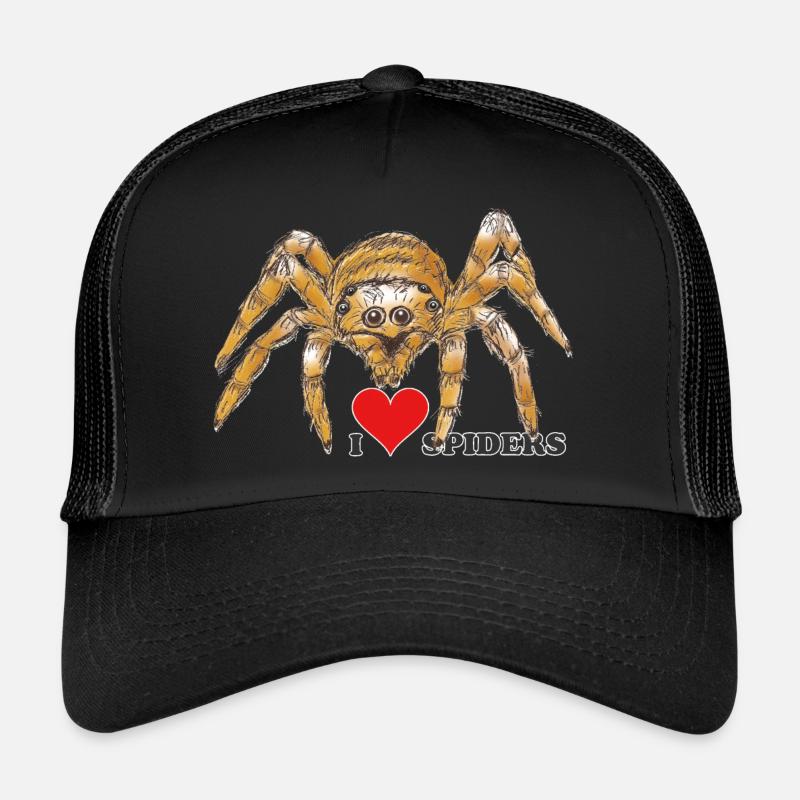 Spider, Halloween, Arachnophobia, Monster Trucker Cap