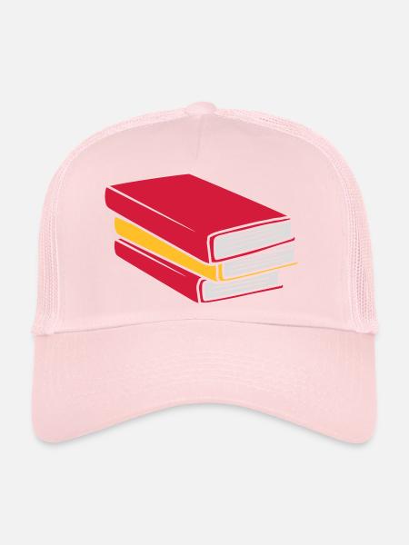 Concevoir des bandes dessinées empilées - Casquette trucker  - rose pâle - Devant