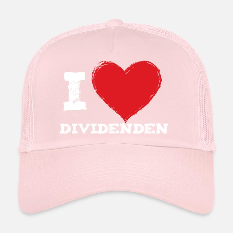 Ich liebe Dividenden Trucker Cap