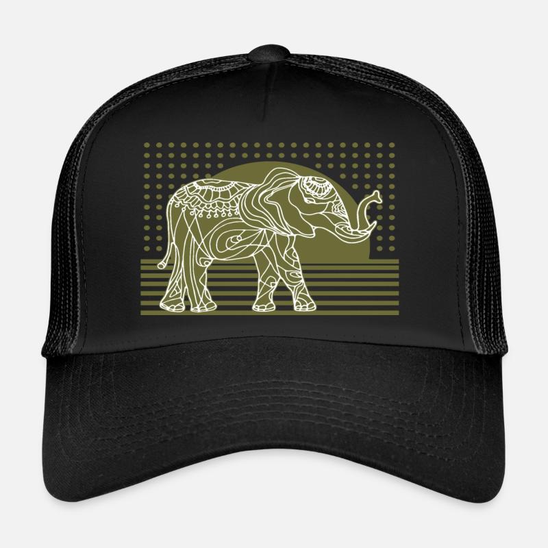 Elephant Trucker Cap