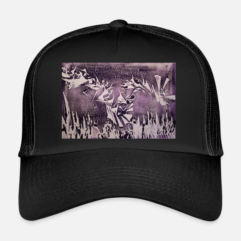 Drache - Trucker Cap - Schwarz/Schwarz