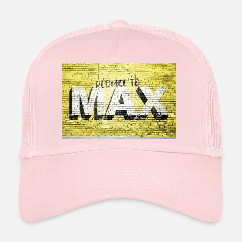 Réduire au maximum la motivation Citation Graffiti Casquette trucker 