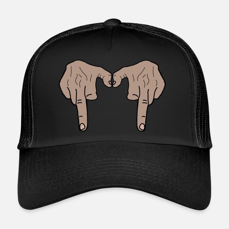 DOUBLE GANGSTA BAISE Casquette trucker 