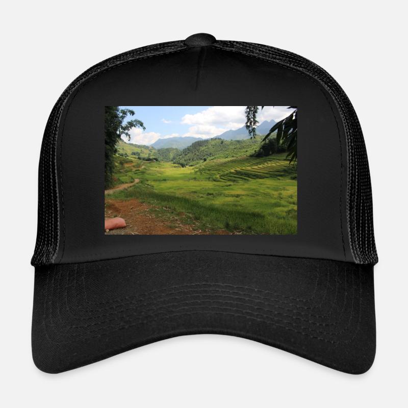 Vietnam in der Regensaison Trucker Cap