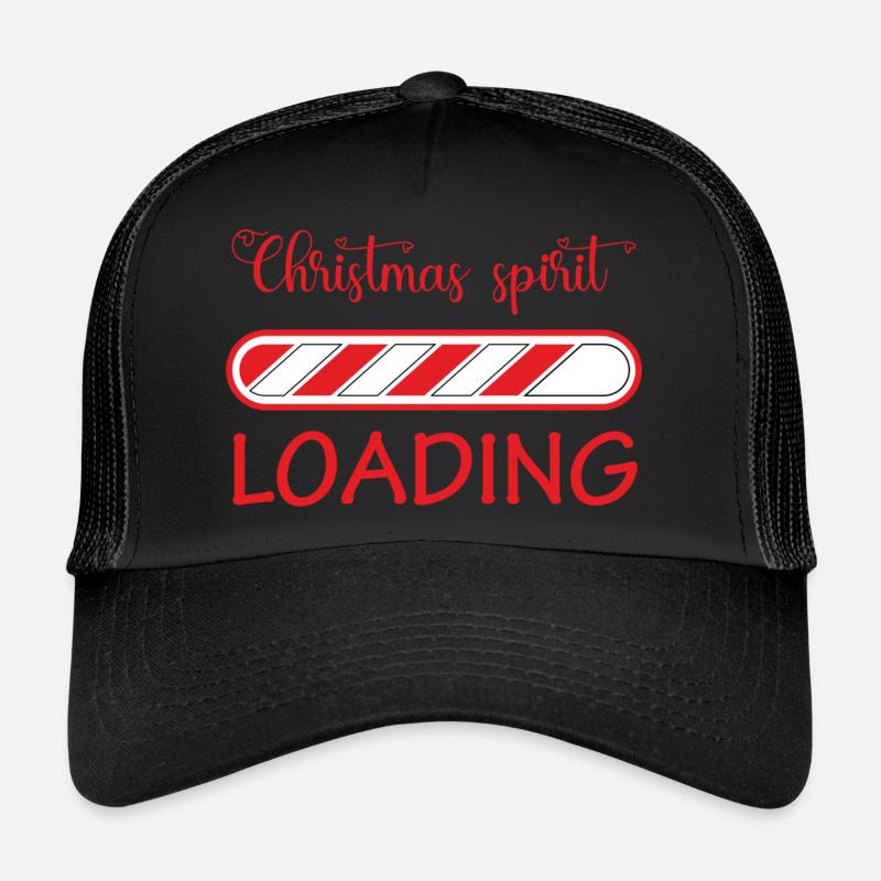 Christmas spirit loading Trucker Cap