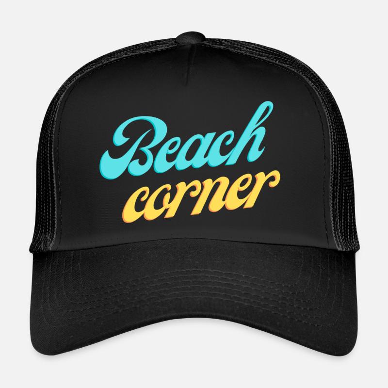 Beach corner Trucker Cap