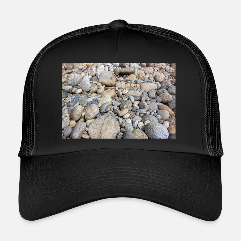 pebbles rocks Trucker Cap