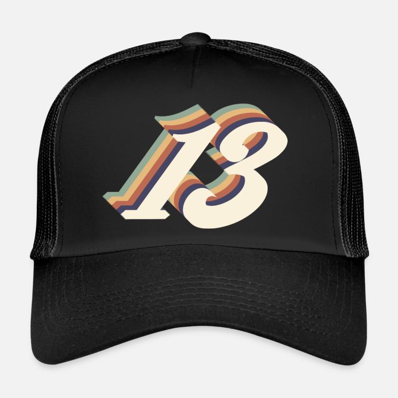 13e anniversaire vintage Casquette trucker 