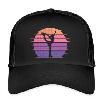 Roller Skates Roller Skating Vintage Roller Skate - Trucker Cap - black/black - Front