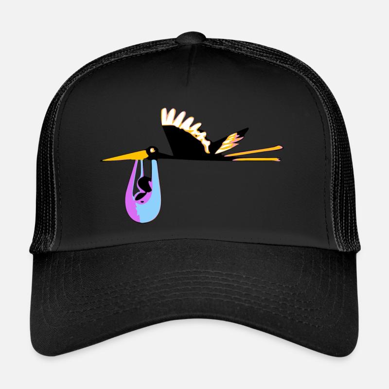 La cigogne noire Casquette trucker 