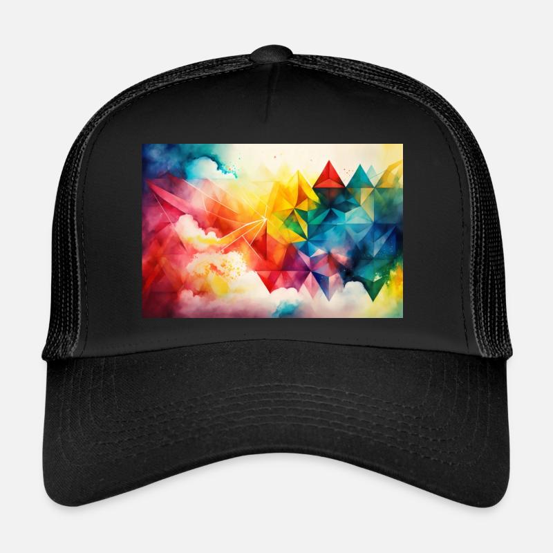 Couleur couleur Casquette trucker 