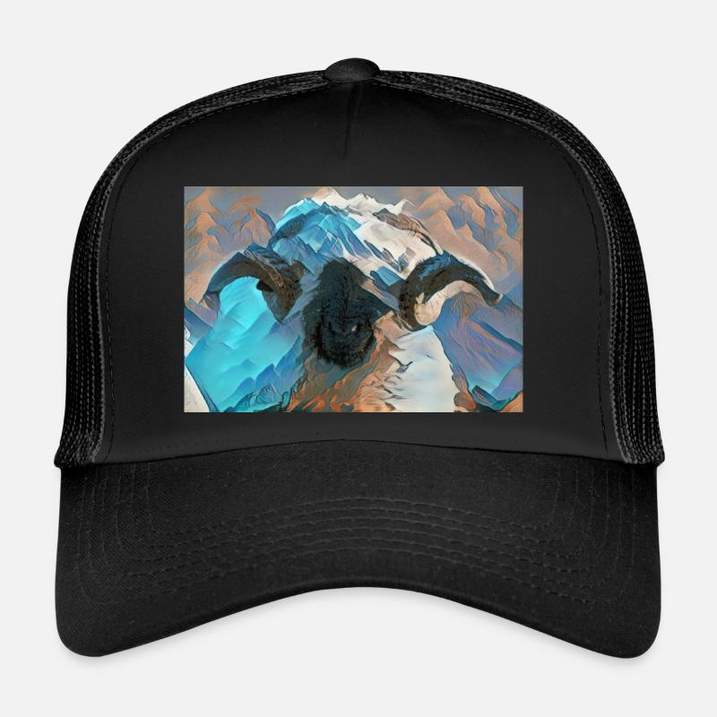 Walliser Schwarznasen Bock Trucker Cap