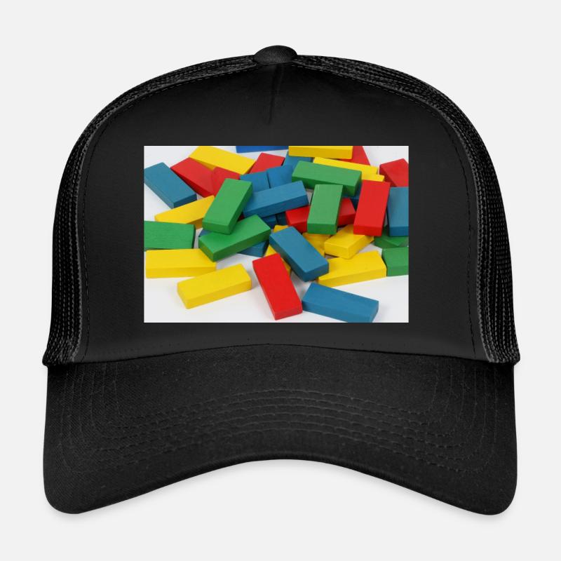 Bunte Bauklötze - Trucker Cap - Schwarz/Schwarz