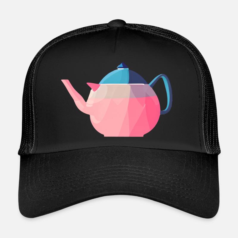 Tee Tasse Tea Spruch Teebeutel Geschenk Getränk Trucker Cap