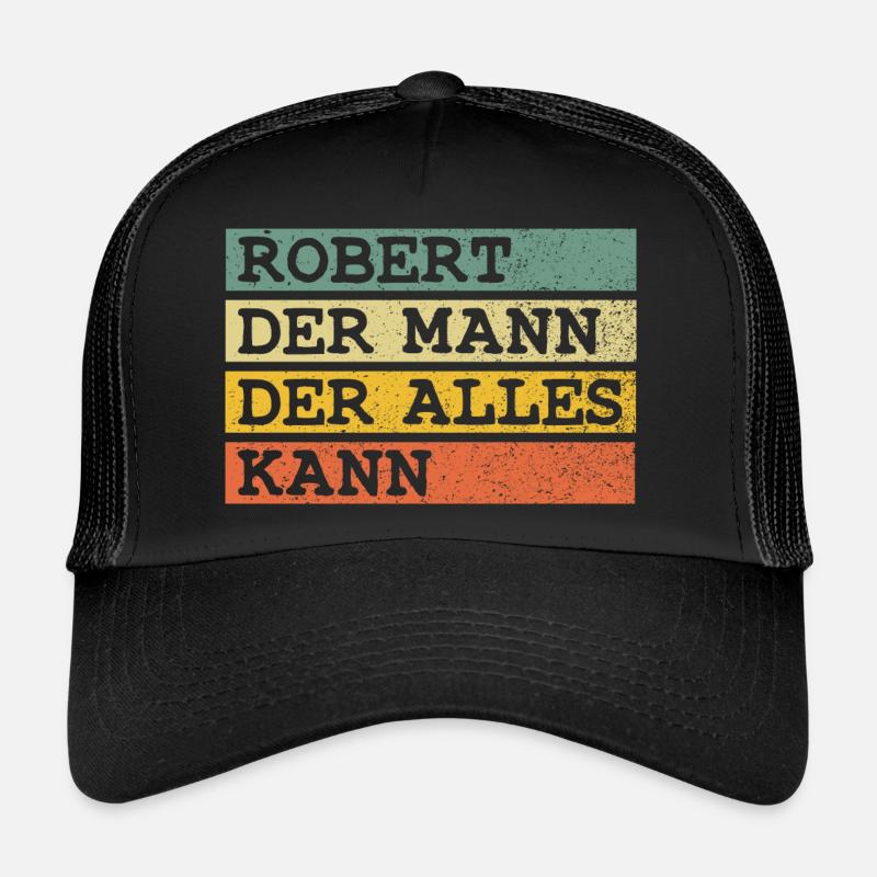 Der Mann Der Alles kann Robert Trucker Cap