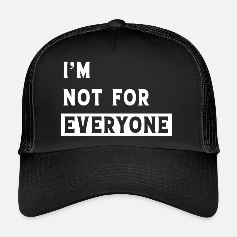 Ich bin nicht jedermanns Sache Trucker Cap